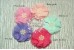 Selina Chiffon Flower (L, 8cm), Pack of 2